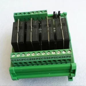 4 Channel Relay Board (Relay Module) 110VAC Omron Relay Make Salzer