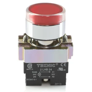 Illuminated Push Button Make-Teknic 2ALRF4L Red