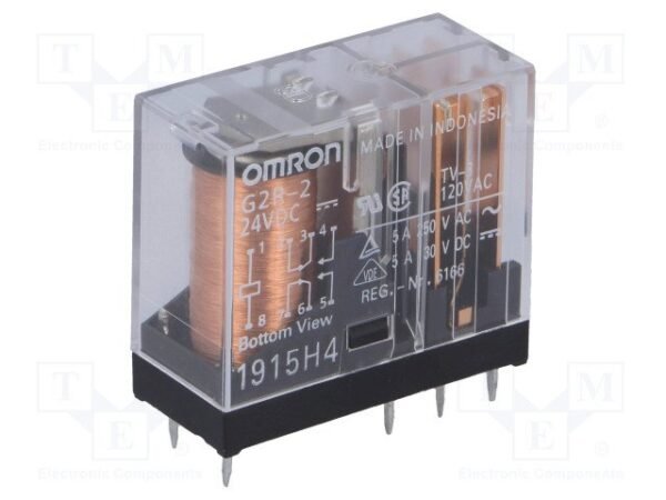 BUY OMRON G2R-2 24VDC 8 PIN PCB RELAY