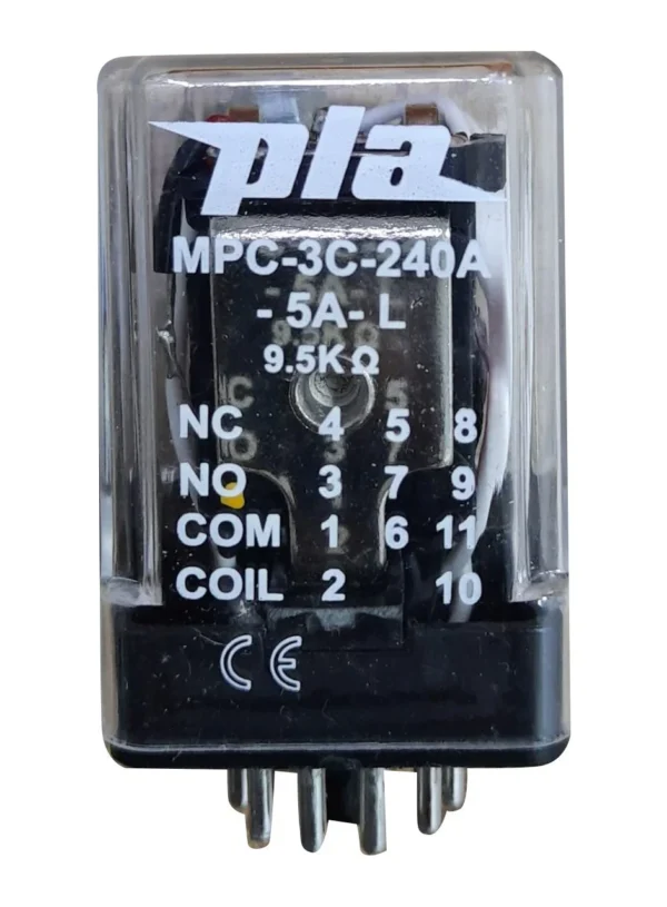 Buy 11 Pin Relay MPC-3C 3CO 220VAC Make PLA