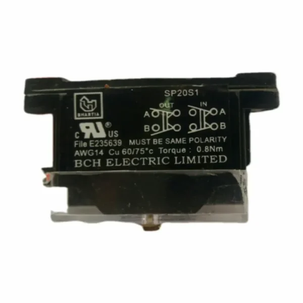 SP20S1 FOOT SWITCH CONTACT ELEMENT MAKE-BCH